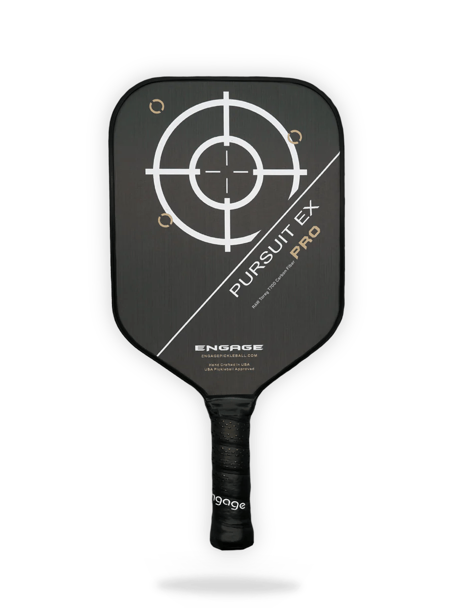 Engage Pursuit Pro EX Raw T700 Carbon Fiber Pickleball Paddle