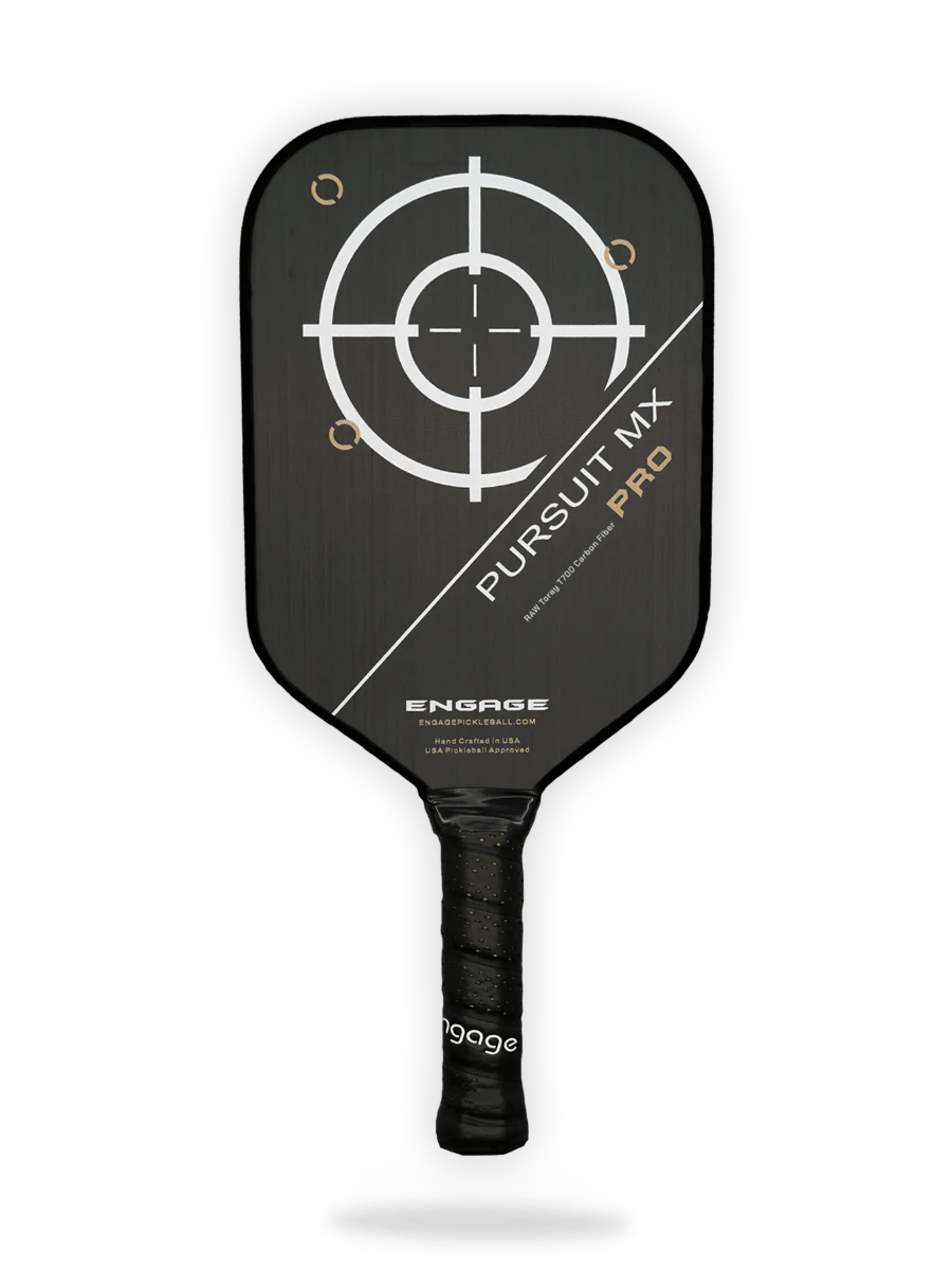 Engage Pursuit Pro MX Raw T700 Carbon Fiber Pickleball Paddle