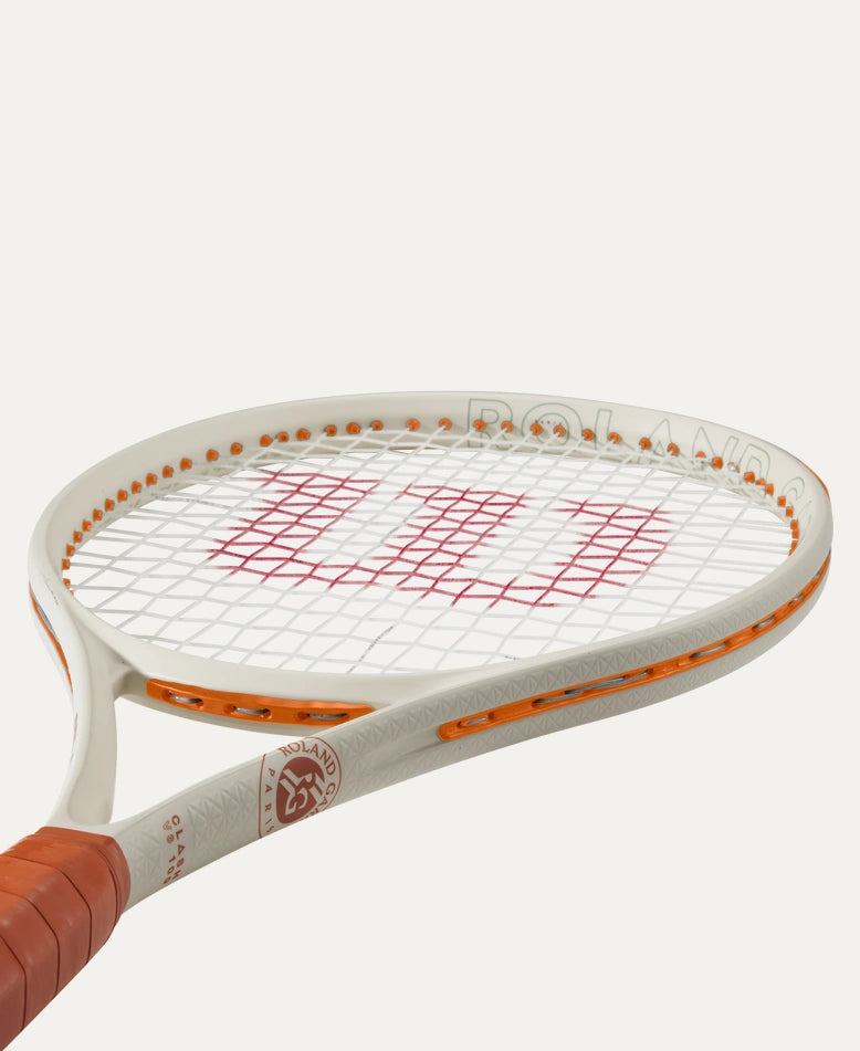 Wilson Roland Garros 2025 Clash 100 v3 Tennis Racquet Adult Tennis Racquets