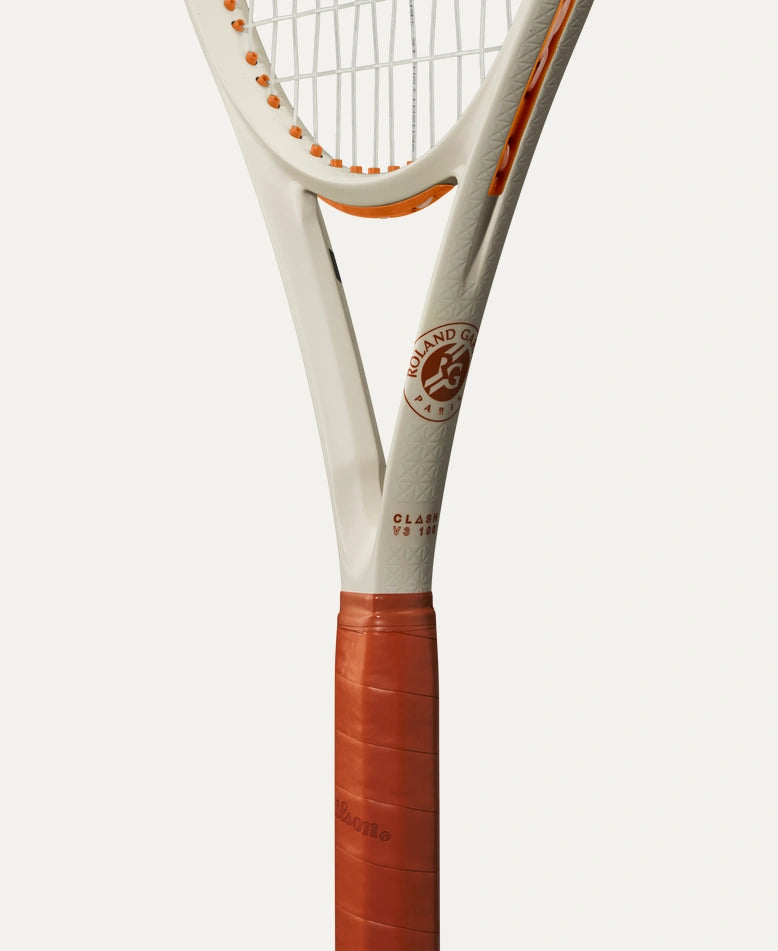 Wilson Roland Garros 2025 Clash 100 v3 Tennis Racquet Adult Tennis Racquets