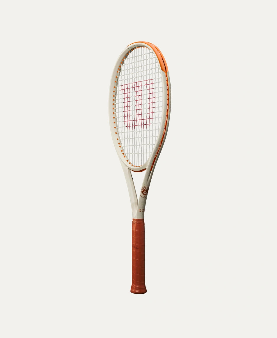 Wilson Roland Garros 2025 Clash 100 v3 Tennis Racquet Adult Tennis Racquets