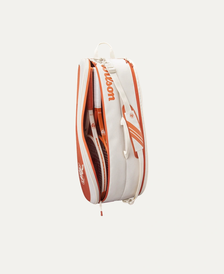 Wilson Roland Garros 2025 Team 6 Pack Tennis Bag Tennis Bags