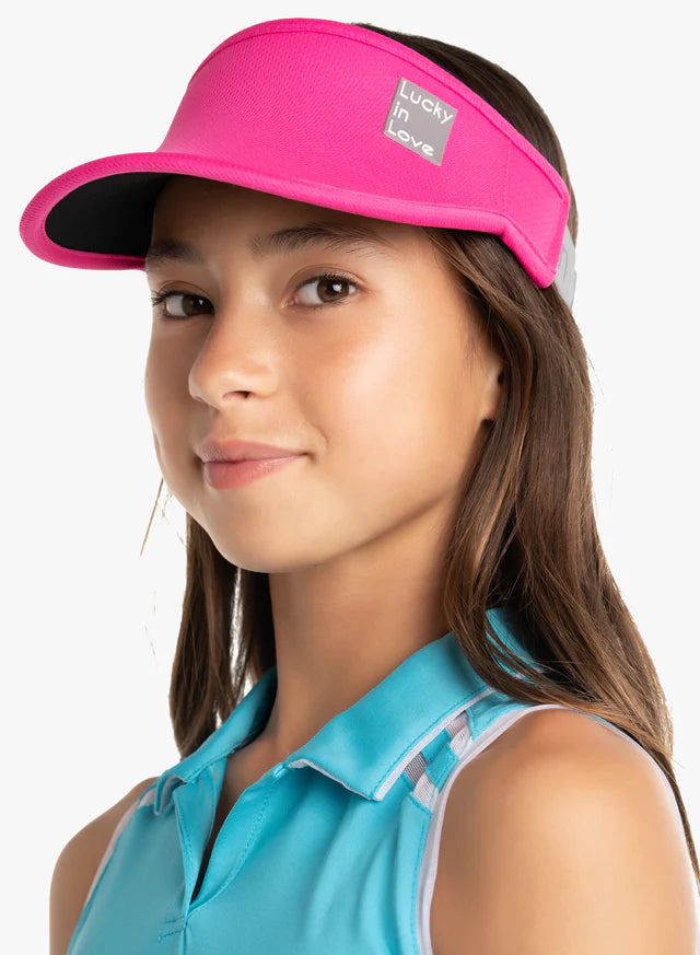 Women's Lucky in Love Stretch Visor Hats