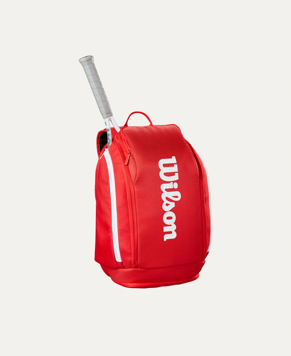 Wilson Super Tour Red Backpack Tennis Bags