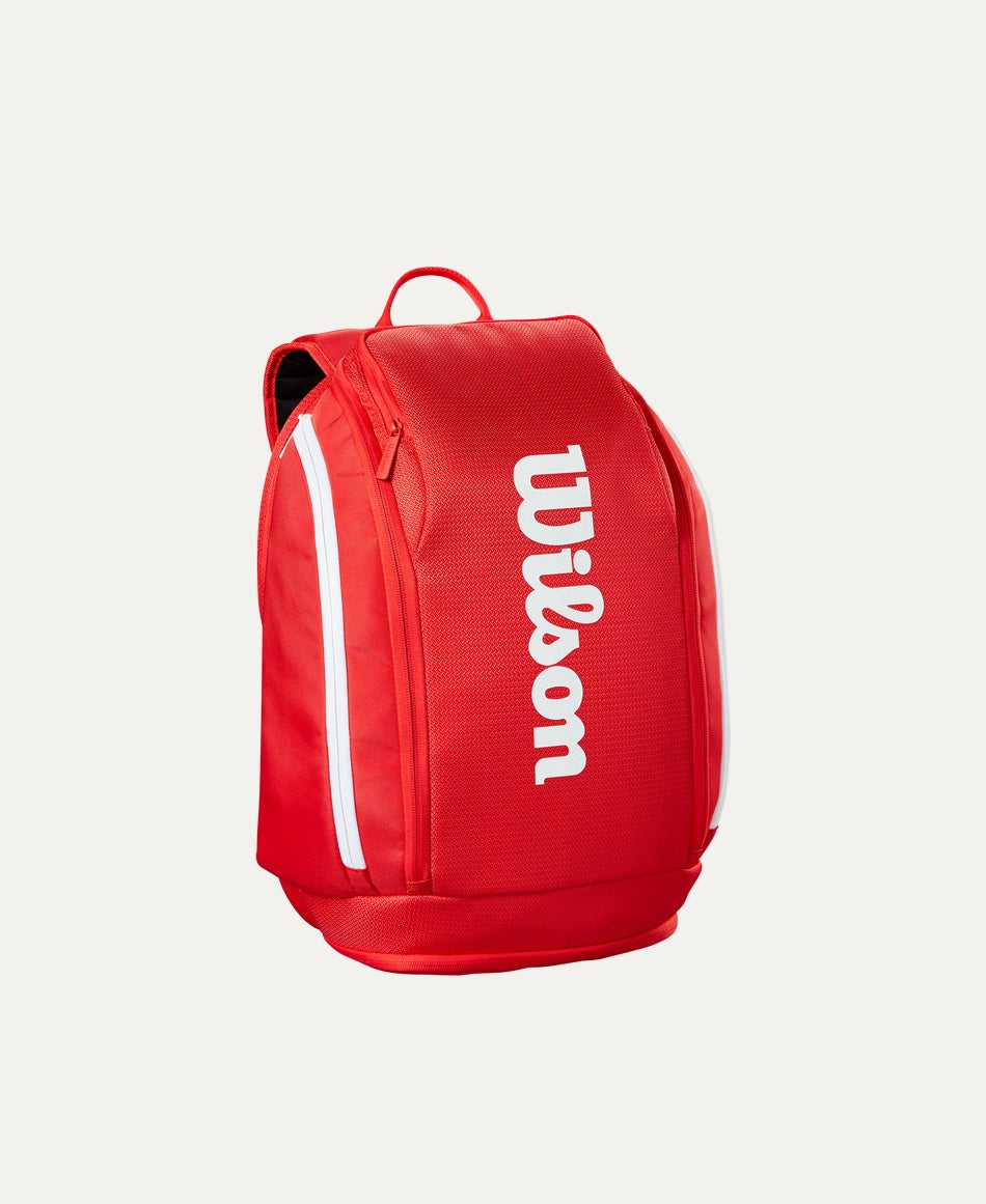 Wilson Super Tour Red Backpack Tennis Bags