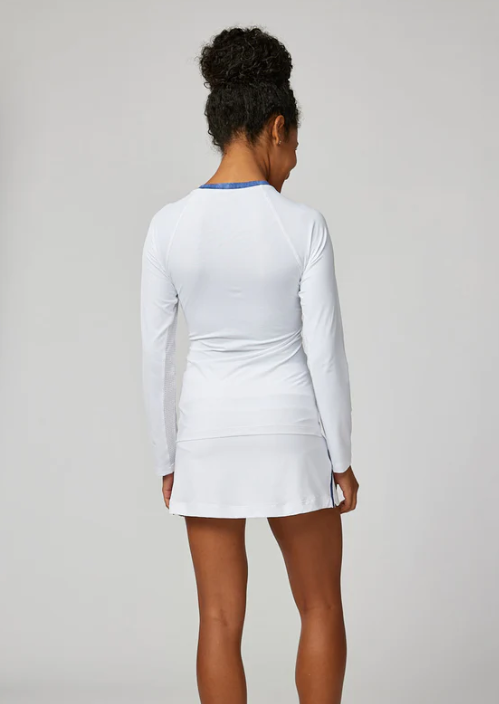 Women's Sofibella Raglan Long Sleeve Tennis Top Women's Clothing