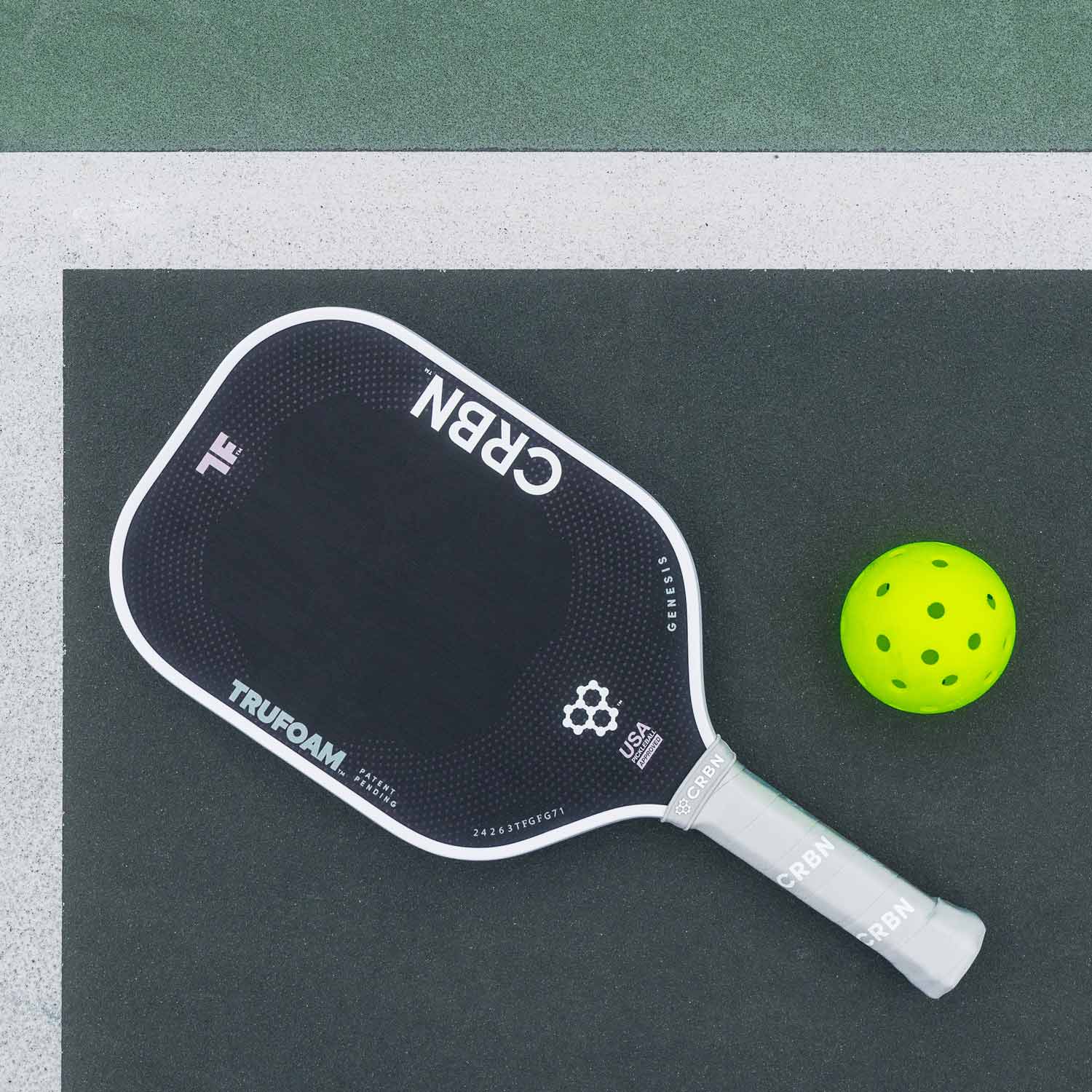 CRBN 3 TruFoam Genesis (Hybrid Shape) Pickleball Paddle Pickleball Paddles
