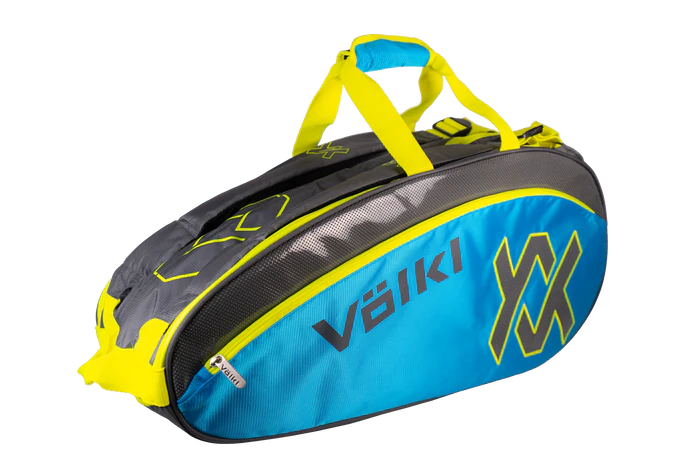 Volkl Tour Combi Bag - Blue/Yellow Tennis Bags
