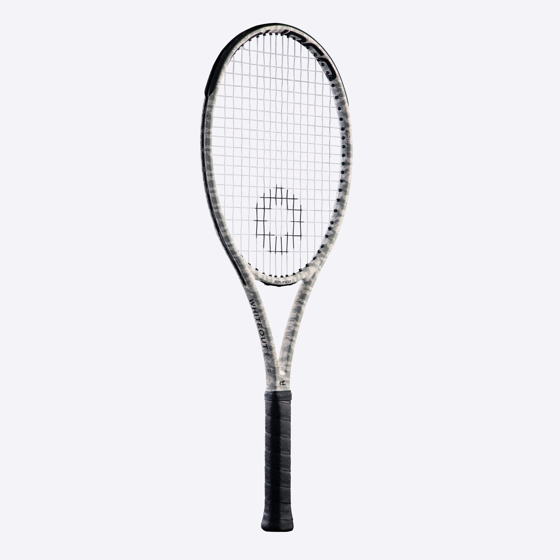 Solinco Whiteout 290 v2 Tennis Racquet Adult Tennis Racquets