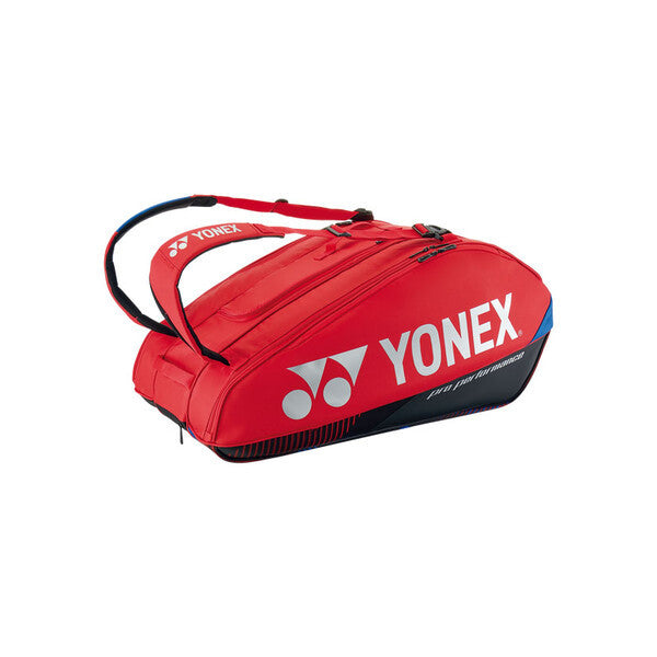 Yonex Pro Racquet Bag 9 Pack (2024) Tennis Bag - Scarlet Red Tennis Bags