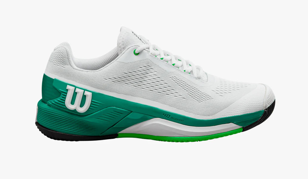 mens wilson rush pro 4-0-tennis shoe side view