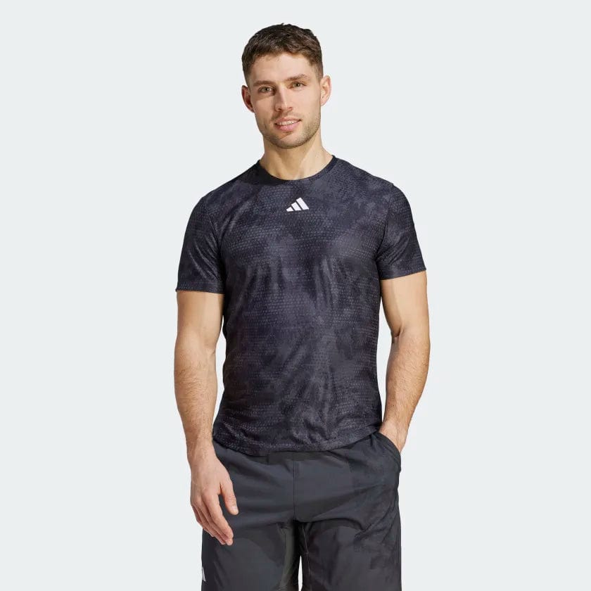 Men's Adidas Tennis Paris Heat.RDY Freelift Tee Men's Clothing