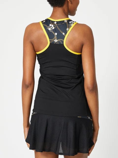 Women's Sofibella Gold Jewel Racerback Tank Women's Clothing