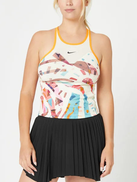 Nike floral tank top sales