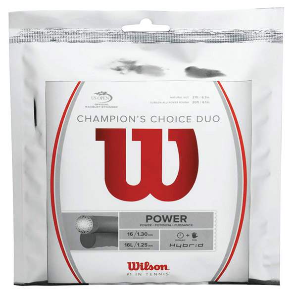 Wilson Champion's Choice Duo Tennis String Set