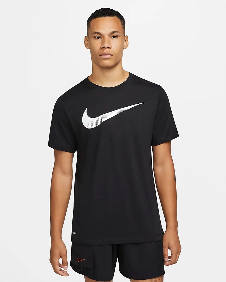 Gray nike top dri fit shirt