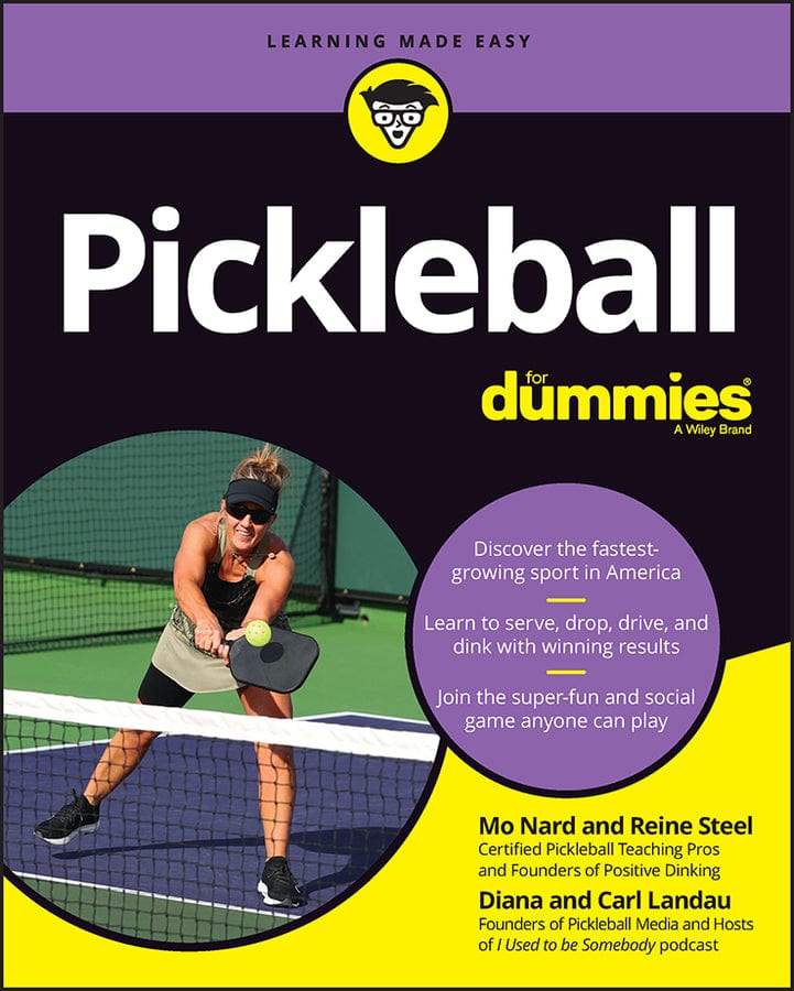 Pickleball for Dummies Paperback Book Book