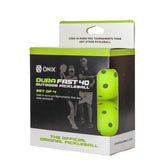 Onix DuraFast-40 (4x) Pickleballs