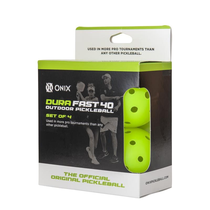 Onix DuraFast-40 (4x) Pickleballs