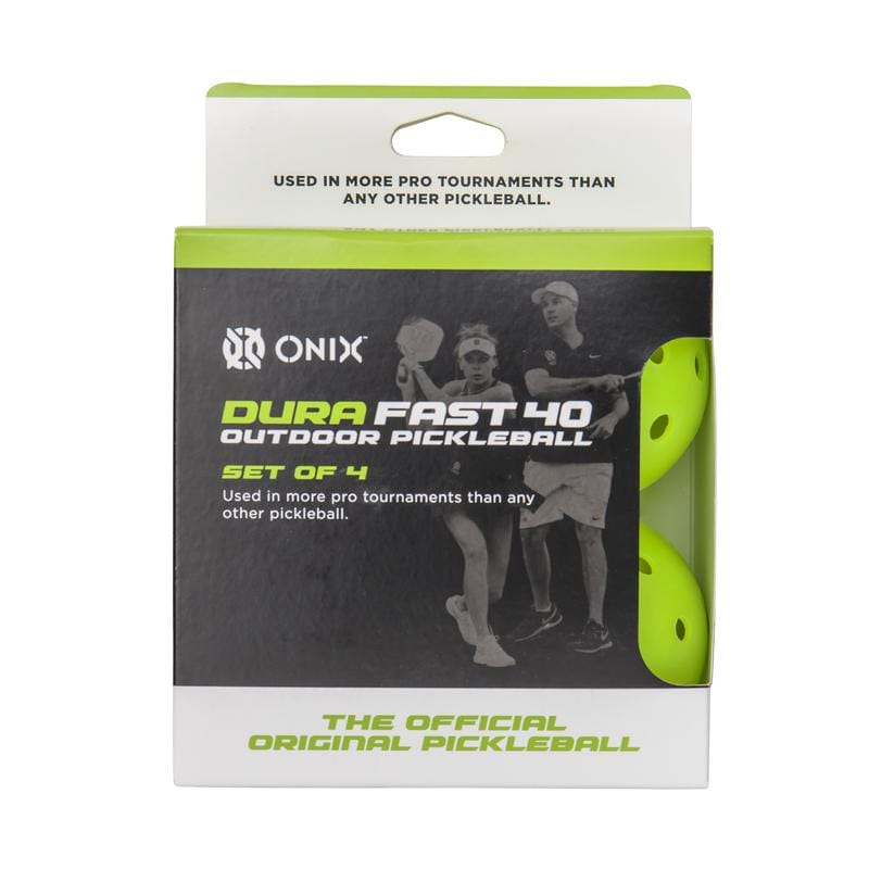 Onix DuraFast-40 (4x) Pickleballs
