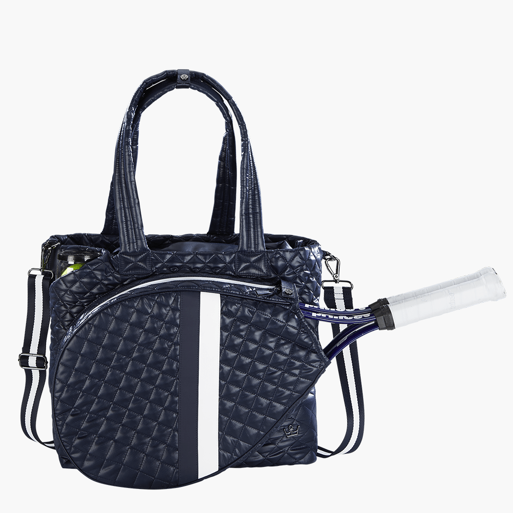Oliver Thomas Kitchen Sink Tennis Tote - Navy Tennis Bags