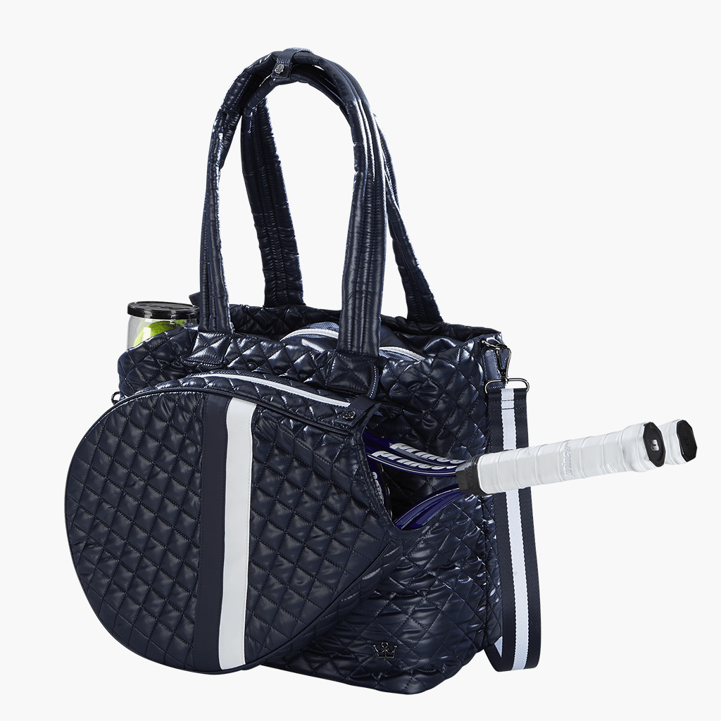 Oliver Thomas Kitchen Sink Tennis Tote - Navy Tennis Bags
