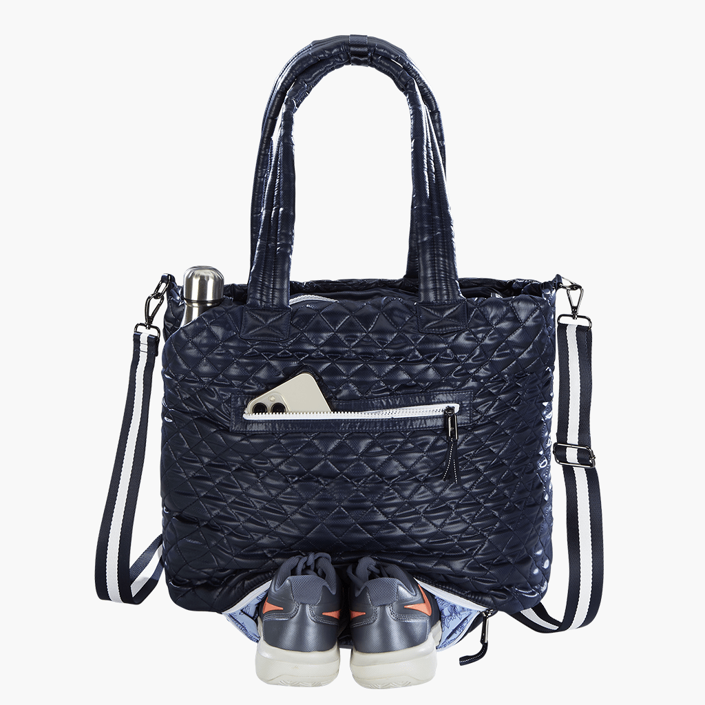 Oliver Thomas Kitchen Sink Tennis Tote - Navy Tennis Bags
