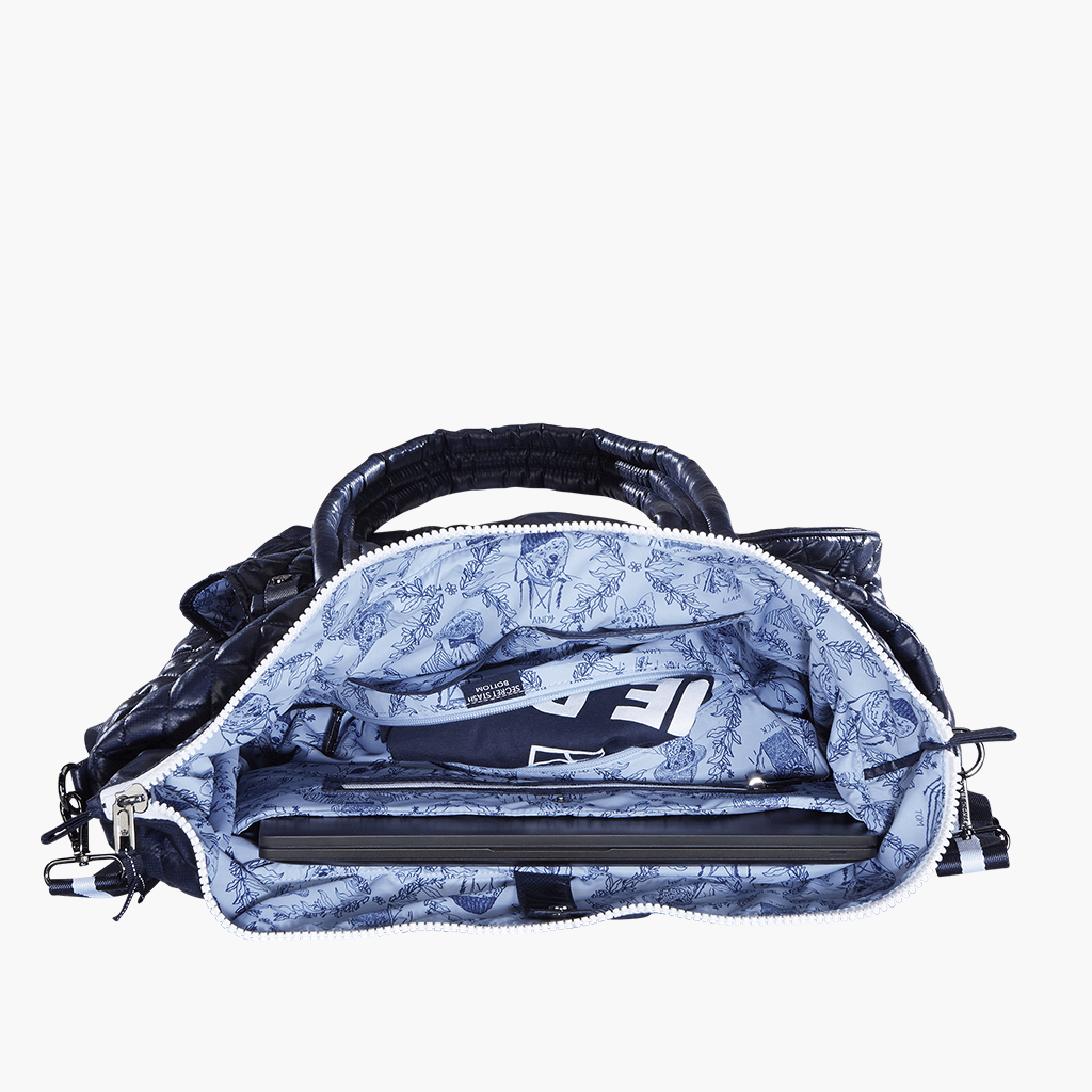 Oliver Thomas Kitchen Sink Tennis Tote - Navy Tennis Bags