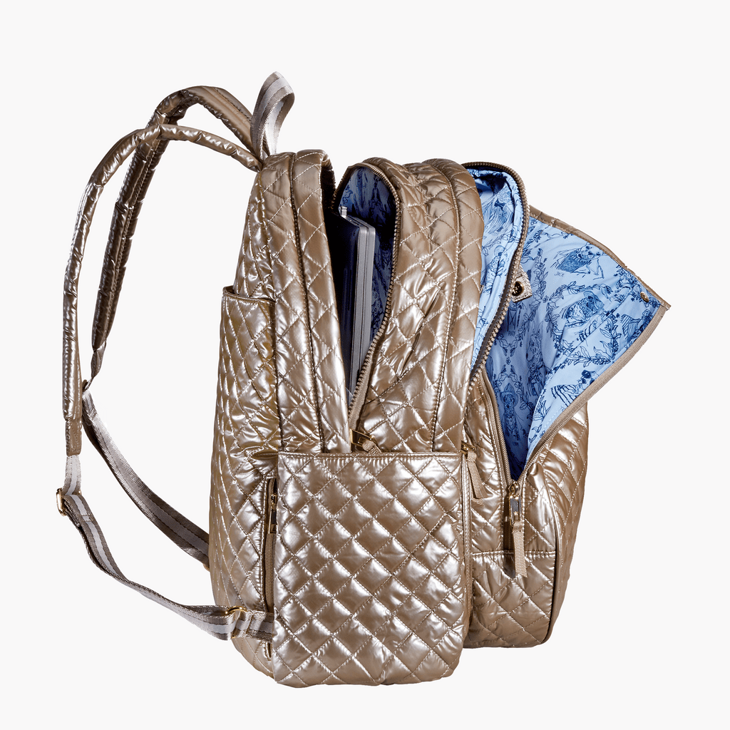 Oliver Thomas 24 + 7 Tennis Backpack - Rose Gold Tennis Bags