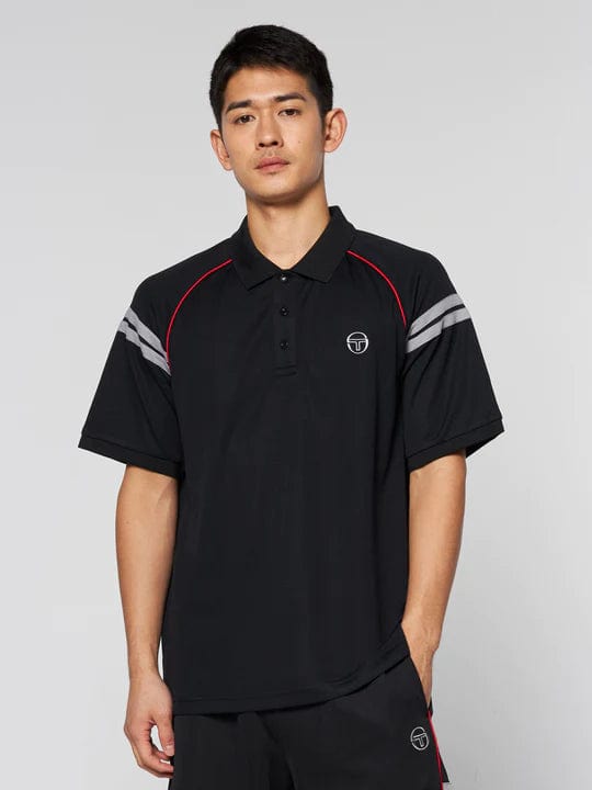 Sergio Tacchini Men's Ascot Tennis Polo Shirt