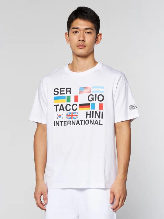 Sergio Tacchini International Tennis T-Shirt Men's Clothing
