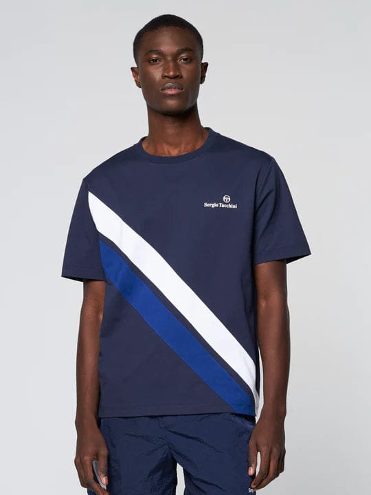 Men's Sergio Tacchini Ortica Tennis T-Shirt Men's Clothing