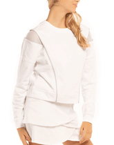 Lucky In Love Zips Are Sealed Tennis Jacket Women's Clothing