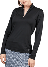 Sofibella Tennis Long Sleeve- UV Feather Women's Clothing