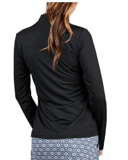 Sofibella Tennis Long Sleeve- UV Feather Women's Clothing