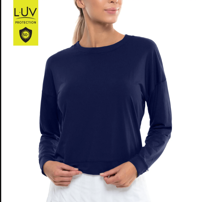 Lucky In Love Women's Tennis Long Sleeve (Semi-Fitted) - Hype L/S Women's Clothing