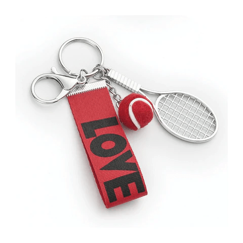 Racquet Inc. Tennis Racquet Keychain Keychains