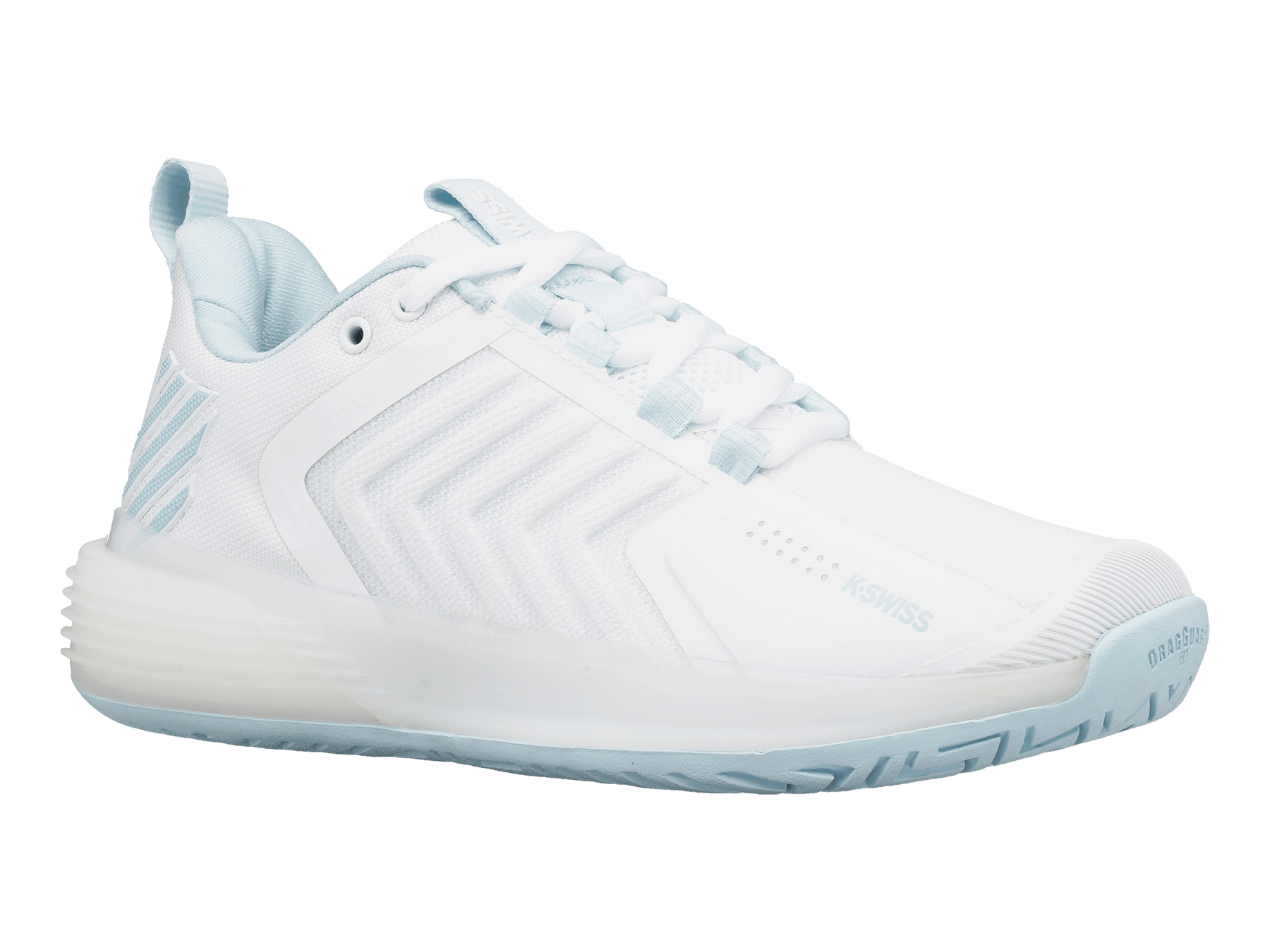 Women's K Swiss Ultrashot 3 Tennis Shoe - White