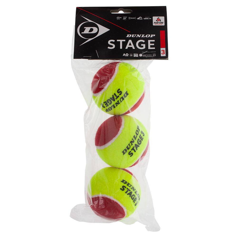 Dunlop Stage 3 Junior Red Dot Tennis Balls Junior Tennis Balls