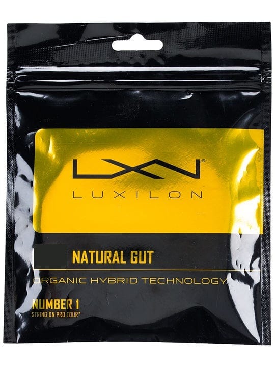 LUXILON - LUXILON(ルキシロン) LUXILON NATURAL GUT 16（ナ… Luxilon Natural Gut Tennis String - Set