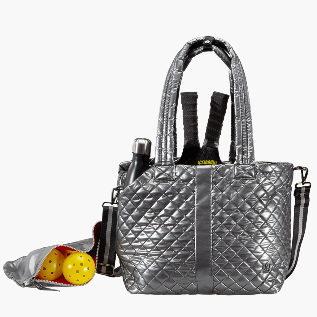 Oliver Thomas Kitchen Sink Tote Pickleball Bag - Grey Pickleball Bags