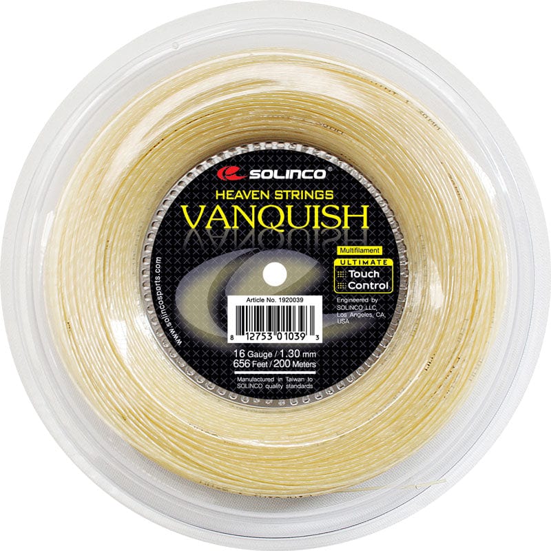 Solinco Vanquish Tennis String -Reel Tennis String Reels