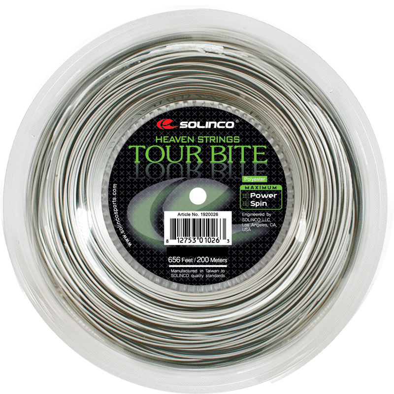 Solinco Tour Bite Tennis String - Reel Tennis String Reels