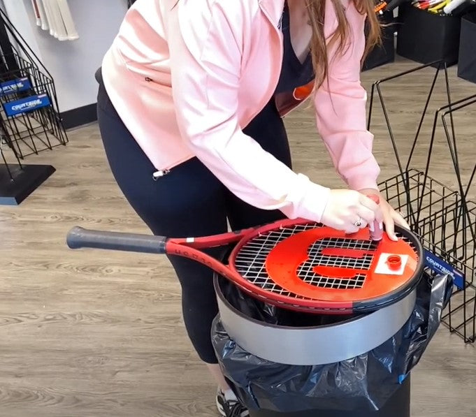 How To Stencil Your Tennis Racquet