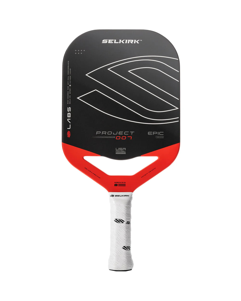 Selkirk Labs Project 007 10mm Pickleball Paddle Pickleball Paddles 