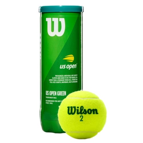Wilson US Open Green Junior Balls