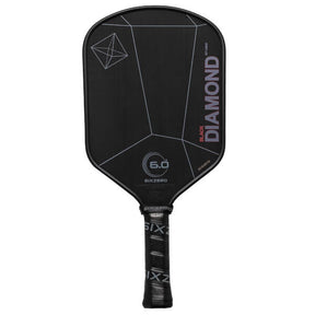 Six Zero 6.0 Black Diamond Power Pickleball Paddle Pickleball Paddles 