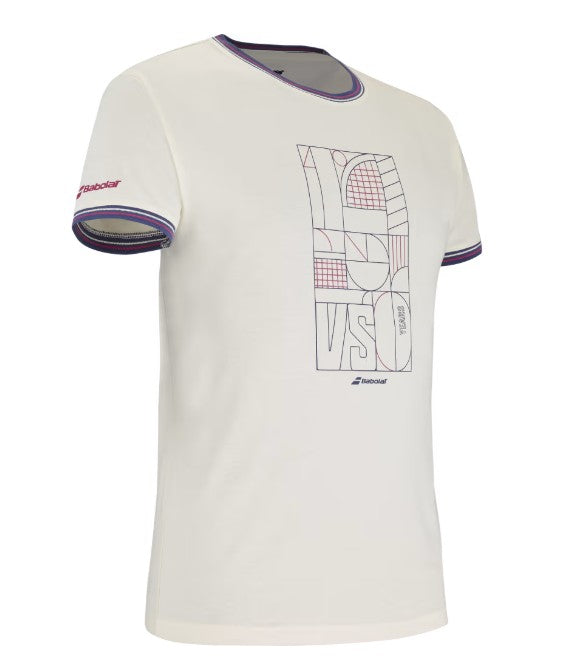 Men's Babolat Cotton Tee 150 Years Men's Clothing 