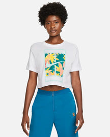 Women's Nike Dri-Fit Slam Cropped T-Shirt Women's Clothing 