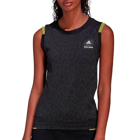 Adidas Women's Rich Mnisi Tennis Primeknit Tank Top - Black